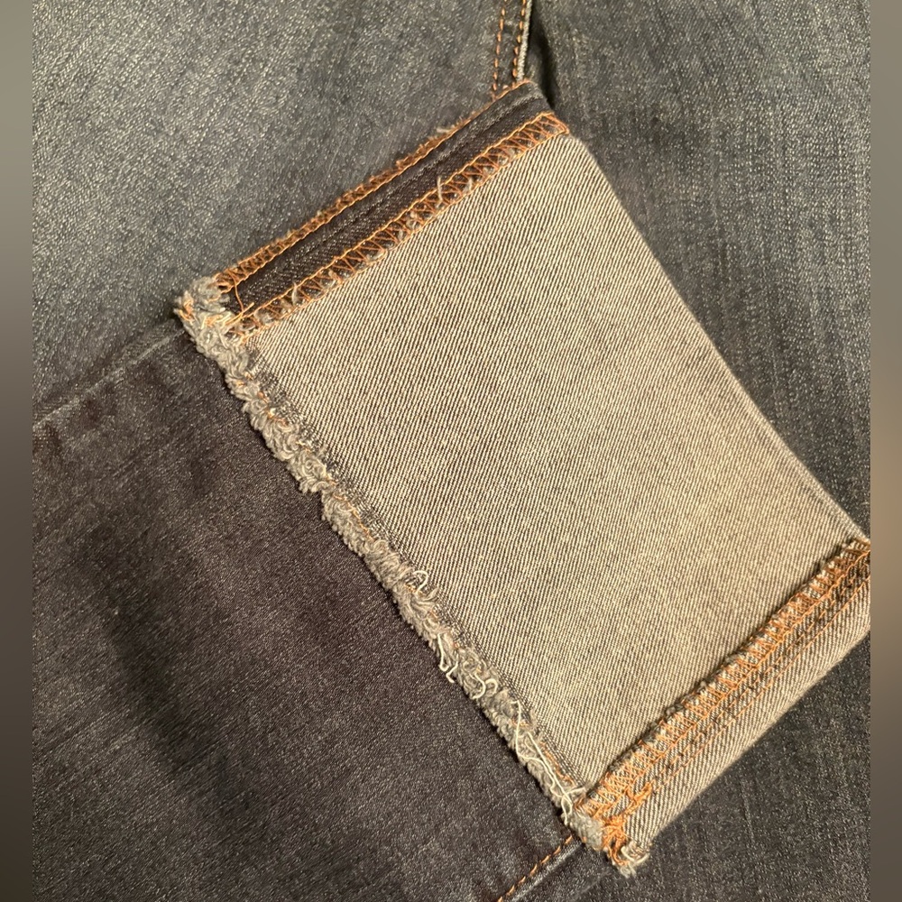 1822 Wide Cuff Dark Wash - Size 12 - Classic, Flattering & Comfort - Picture 6 of 9